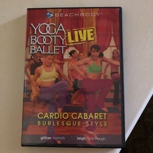 Yoga booty ballet cardio dvd